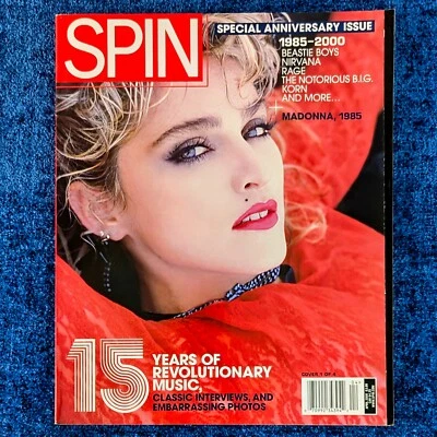 MADONNA SPIN MAGAZINE US APRIL 2000 Cover 1/4 - Image 1 of 4
