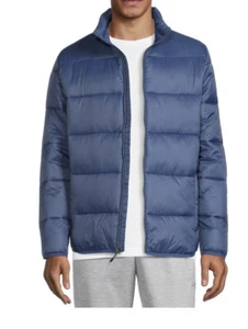 Swiss Tech Men's Puffer Jacket Blue Size S 34-36 - Picture 1 of 5