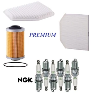 Tune Up Kit Filters Spark Plugs For CHEVROLET CAPRICE V6 3.6L 2012-2017 - Picture 1 of 1