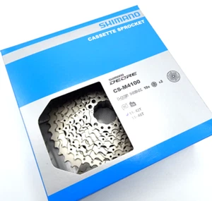 Shimano Deore CS-M4100 10 Spd MTB Gravel Bike Cassette 11-42T HG New SH-912-S7 - Picture 1 of 9