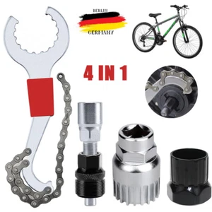 4in1 Fahrrad Werkzeug Reparatur Tretlager Kurbelabzieher Kurbel Abzieher Set kit - Bild 1 von 10