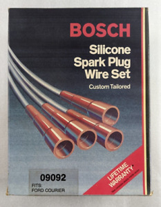 Bosch 09092 Silicone Spark Plug Wire Set Ford Courier NOS