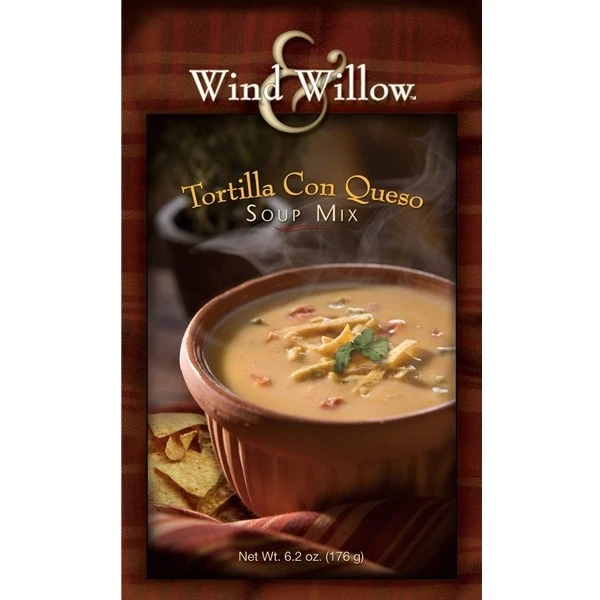 Tortilla Wind & Willow con sopa de queso Foto 1 de 1