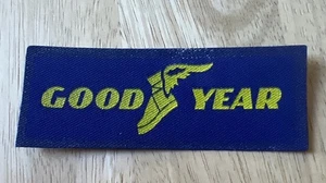 Vintage Goodyear Reifen Bügelbild Flicken. Flügelfuß Neu - Bild 1 von 7