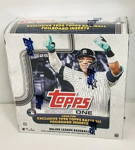 2025 TOPPS SERIES 1 MLB BASEBALL MEGA BOX BRAND NEW FACTORY SEALED 224 cards U1C - Picture 1 of 1