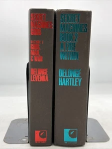 Sekret Machines Lot of 2 by T Delonge Vol 1 & 2 - Gods Man & War - A Fire Within - Imagen 1 de 18