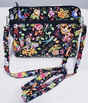 Vera Bradley Disney Classics on the Green Triple Compartment Crossbody EXACT NWT - Image 1 of 4