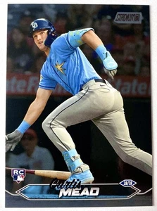 Curtis Mead 2024 Topps Stadium Club Black Foil RC #271 (NM) - Picture 1 of 2