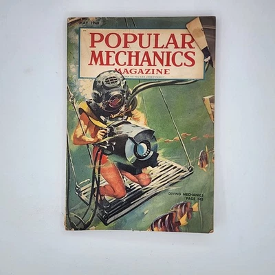 Popular Mechanics 1948 May (Good) Diving Mechanics - Image 1 of 2