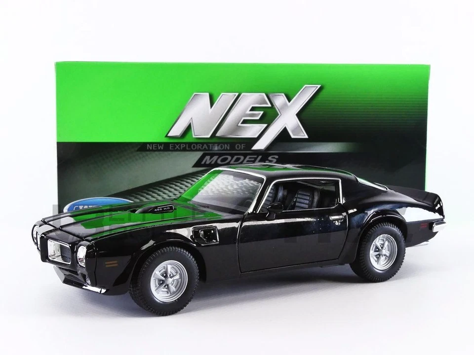 WELLY 1/24 - PONTIAC FIREBIRD TRANS-AM - 1972 24075BK - Photo 1/1