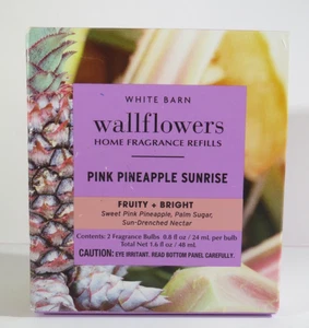 White Barn Wallflowers  Refill Pink Pineapple Sunrise 2-Pack - Picture 1 of 3