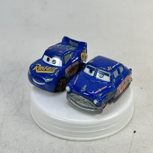 Disney Pixar's Cars Mini Racers Set Fabulous Lightning McQueen Hudson Hornet - Bild 1 von 20