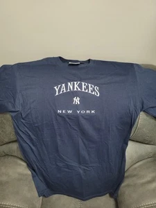 New York Yankees American League T-Shirt Erwachsene XL blau Tee Lee Sport - Bild 1 von 2