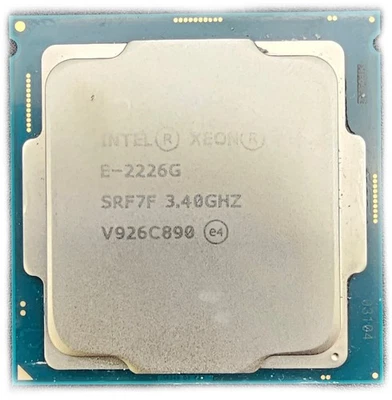 Intel Xeon E-2226G 3.4-4.7GHz 6Core 12MB LGA1151 80W CPU Processor - Image 1 of 2