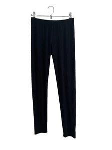 Eileen Fisher Leggings schwarz Viskose Elasthan elastischer Bund Damen Größe Small - Bild 1 von 7