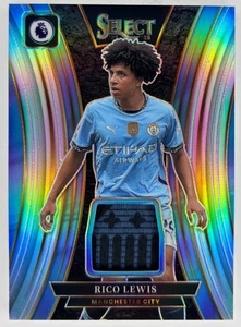2024-25 Panini Select FIFA #SM-RL Rico Lewis Silver Prizm Patch Manchester City - Picture 1 of 2