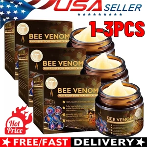 1-3 PIEZAS 60g Crema Terapia Alivio del Dolor Veneno de Abeja, Alivia Efectivamente la Espalda ¡Nuevo!! - Imagen 1 de 9