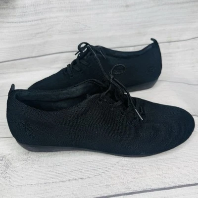 Zapatillas deportivas OTBT Wilma negras textiles con cordones talla 7,5 Foto 1 de 4