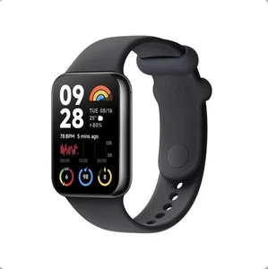 Xiaomi Black Mi Band 8 Pro Waterproof Smart Watch New Same Day Ship - Picture 1 of 6