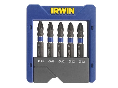 IRWIN Pozidriv Impact Screwdriver Pocket Bit Set, 5 Piece IRW1923435 - Image 1 of 4
