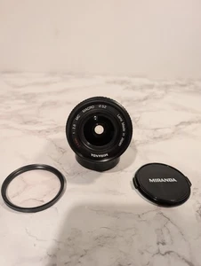 MIRANDA MACRO CAMERA LENS 24MM F/2.8 WITH CANON FD MOUNT - Picture 1 of 8