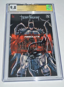 ABSOLUTE BATMAN #4 CGC SS 9.8 (DC, Megacon Variant) Signed & Remarque By Kirkham - Picture 1 of 7
