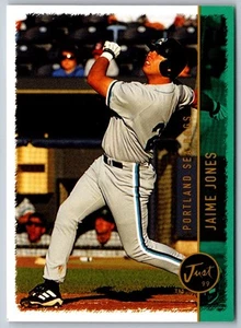1999 Just Jaime Jones #191 Portland Sea Dogs Baseball Card - Picture 1 of 2