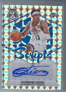 2023-24 Mosaic Ousmane Dieng #MS-OUS Auto Mosaic Prizm Thunder - Picture 1 of 2