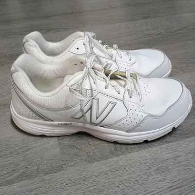 全新 Balance 411 WA411LW1 Comfortride 白色舒适运动鞋 女式 尺码 US 9 D — 第 1/4 张图片