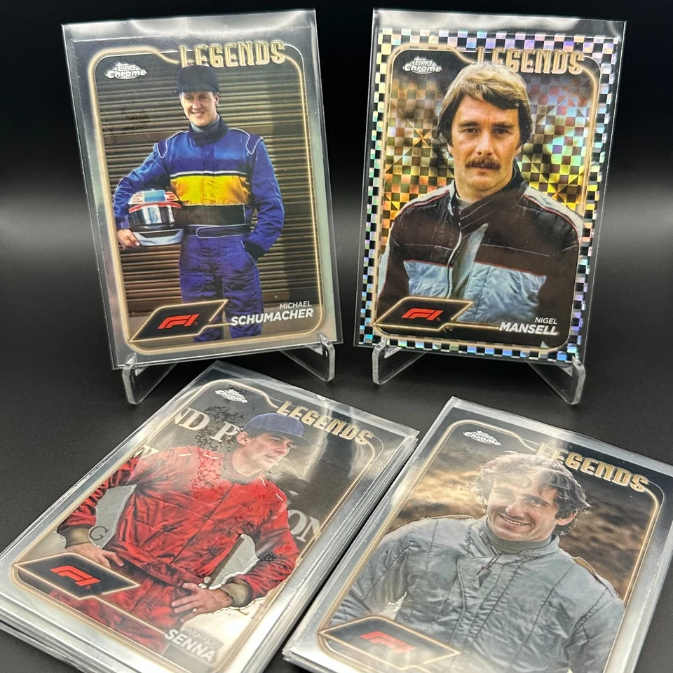 2024 Topps Chrome Formula 1 - F1 Legends ~ YOU PICK from the list! - Image 1 of 1