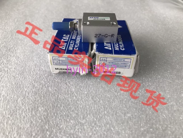 1pcs New AirTAC free mounting cylinder MU8X6SB - Image 1 of 1