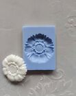 Silicone mold for round flower embellishment 5.5cm