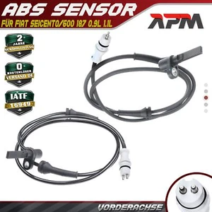 2x Sensor ABS Delantero Izquierdo Derecho Fiat Seicento/600 187 0.9L 1.1L 1998-10 - Imagen 1 de 10