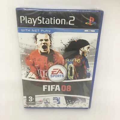 FIFA 08 PLAYSTATION 2 PS2 Juego PAL Completo *NUEVO Y PRECINTADO, ESTUCHE AGRIETADO* GC Foto 1 de 4