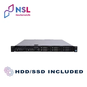 DELL R330 8SFF 1x E3-1230v5 3.4GHz =4 Cores 64GB H730 PCIe 2x 1.2TB SAS 2xRJ45 - Picture 1 of 3