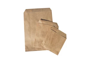 Papiertüten braun, Kraftpapier 35 g/m², verschiedene Größen und Mengen - Bild 1 von 5