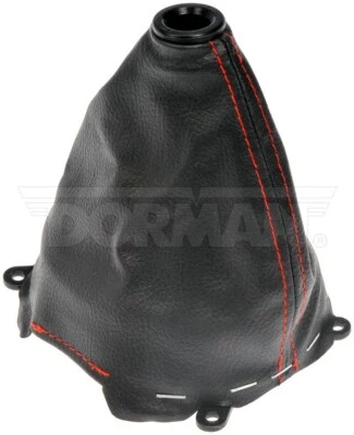Dorman 76802 Shift Boot Black Red Stitch fits Honda Civic 77298-SNX-A01ZB - Изображение 1 из 4