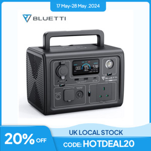 BLUETTI EB3A 600W Portable Power Station LiFePO4 Battery Solar Generator Outdoor