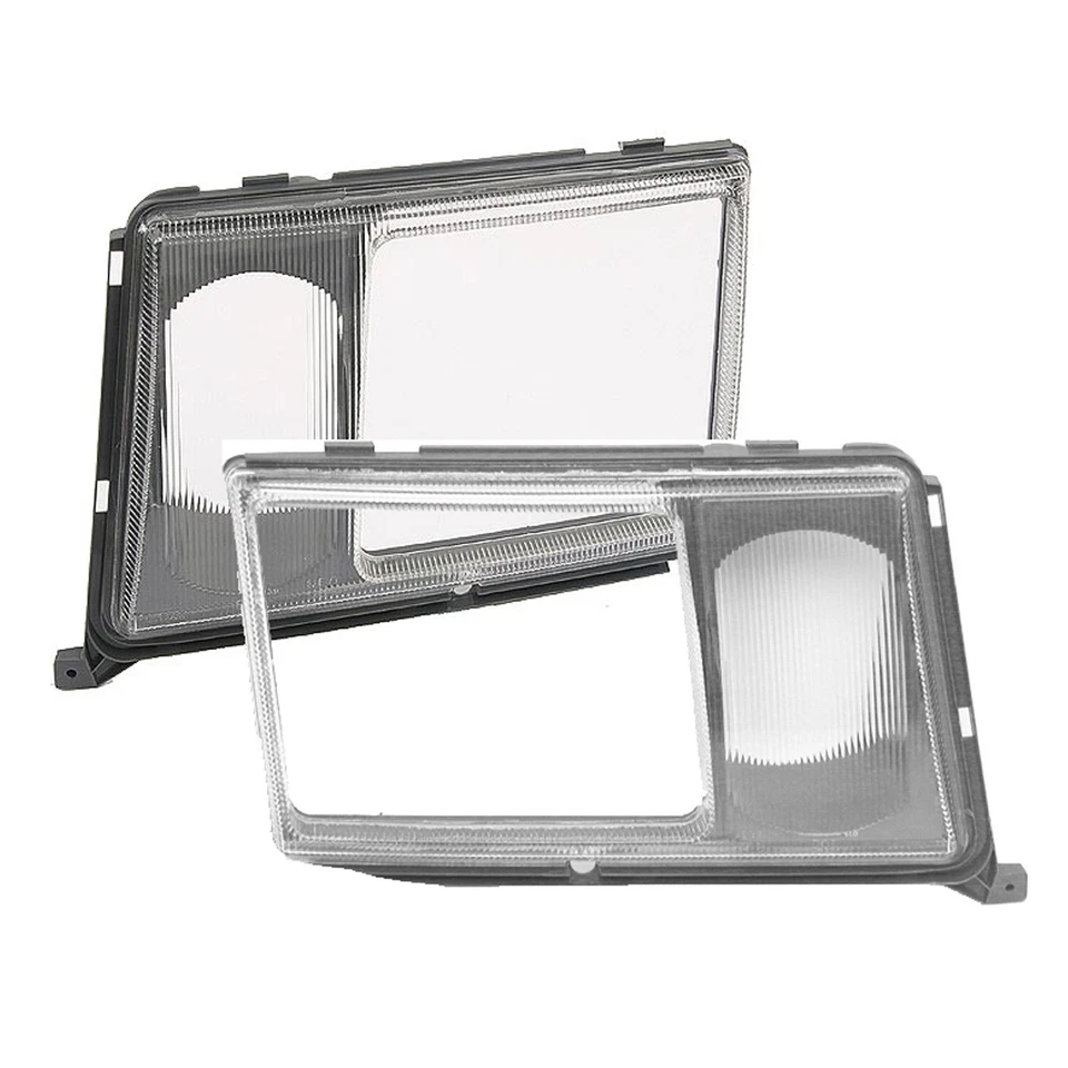 URO Parts Pair Set of Left & Right Headlight Door Bezel For Mercedes W124 - Изображение 1 из 1