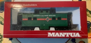 Mantua Ho Cupola Caboose car, Chicago & Illinois Midland 71 NEW MINT - Picture 1 of 2