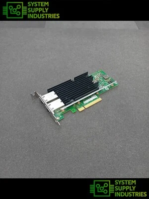 Intel X540-T2 RJ-45 10GBase-T PCIe Network Adapter P/N X540T2 - Image 1 of 2