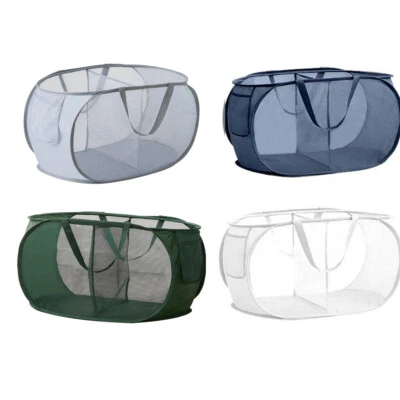 Laundry Basket Storage Bin Foldable Collapsible Dirty Washing Clothes Hamper - Image 1 of 4