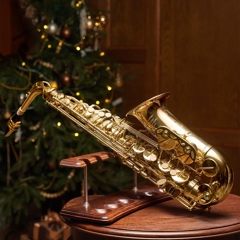 Eastar AS-Ⅱ Alto Saxophone E Flat Sax Hard Case Mouthpiece Reeds Stand Strap