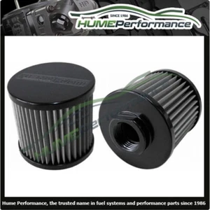 AEROFLOW AF77-2001BLK -12AN S/S BILLET BREATHER BLACK WITH FEMALE -12AN REUSABLE - Picture 1 of 2