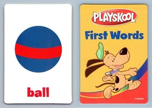 Ball - First Words Language Pre K-K Flash Card - Picture 1 of 1