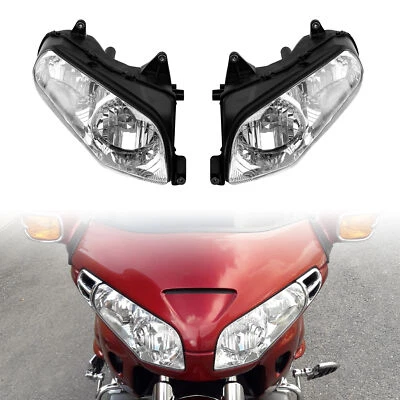 Conjunto de luz de faro delantero apto para Honda Goldwing GL1800 1800 2001-2011 Foto 1 de 4