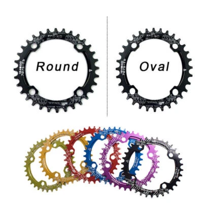 30-52T Chainring Bicycle 104BCD Chainwheel Narrow Wide Fit Shimano/SRAM Crank US - Image 1 of 4
