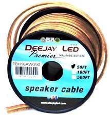 Deejayled TBH16AWG50 16ga 50ft Speaker Wire Spool