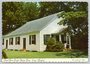 Third Haven Friends Meeting House Quaker Church Easton Maryland MD 4x6 PC - Imagen 1 de 2