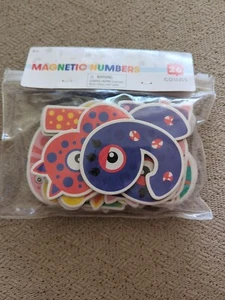 Magnetic Numbers Set Of 26 - 3 1/2" - Picture 1 of 2